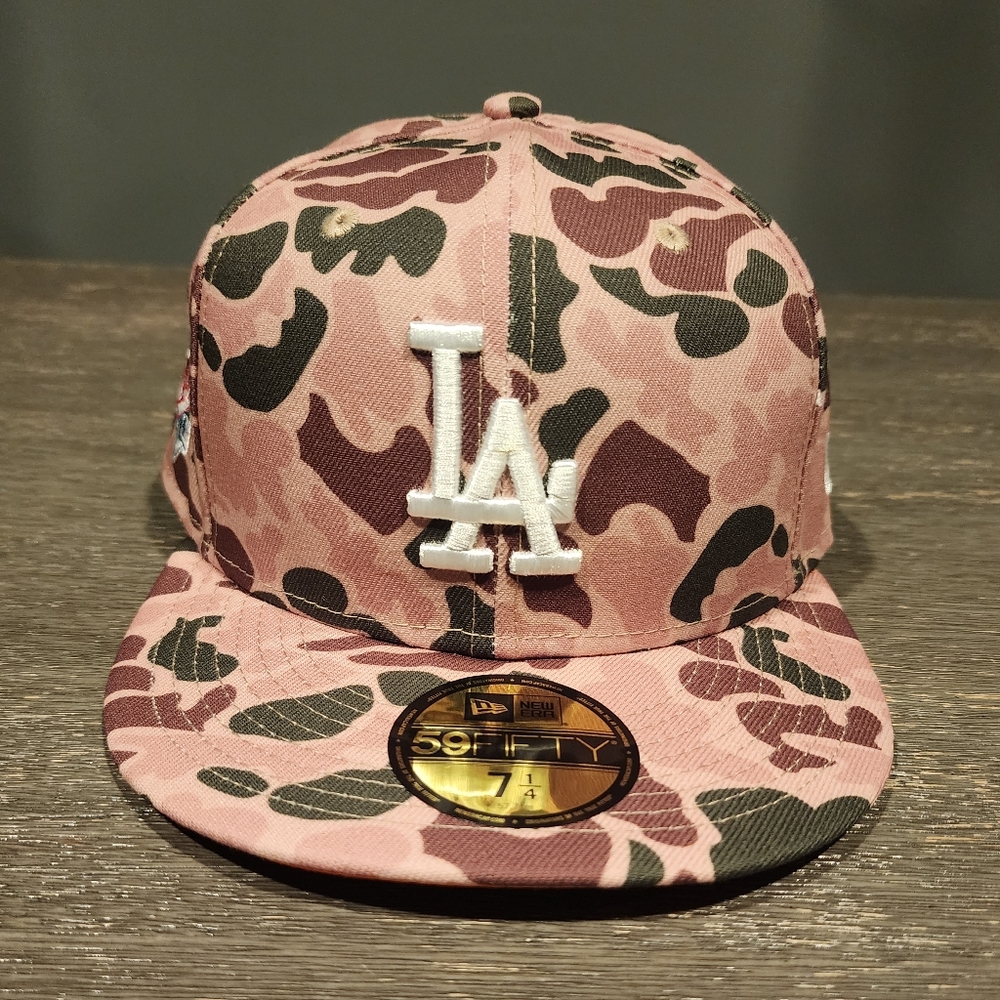 New Era 59Fifty MLB Los Angeles Dodgers Duck Camo Fitted Hat